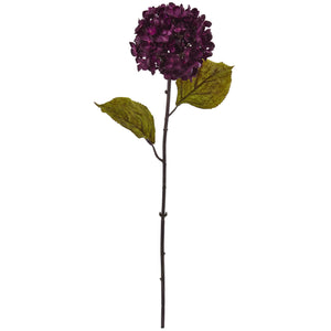 22” Fall Hydrangea Artificial Flower (Set of 6)-Faux Plant-Nautical Decor and Gifts