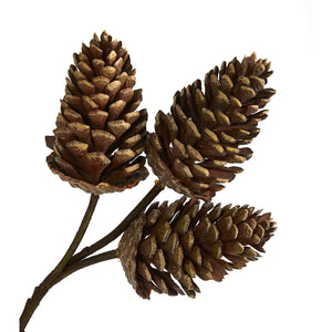 32” Pinecone Artificial Spray (Set of 6)-Faux Plant-Nautical Decor and Gifts