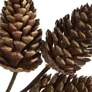 32” Pinecone Artificial Spray (Set of 6)-Faux Plant-Nautical Decor and Gifts