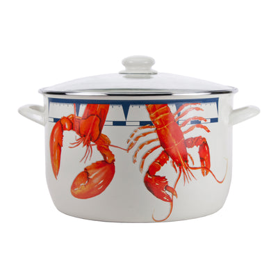 Enamel 18qt Stock Pot-Pot-Nautical Decor and Gifts