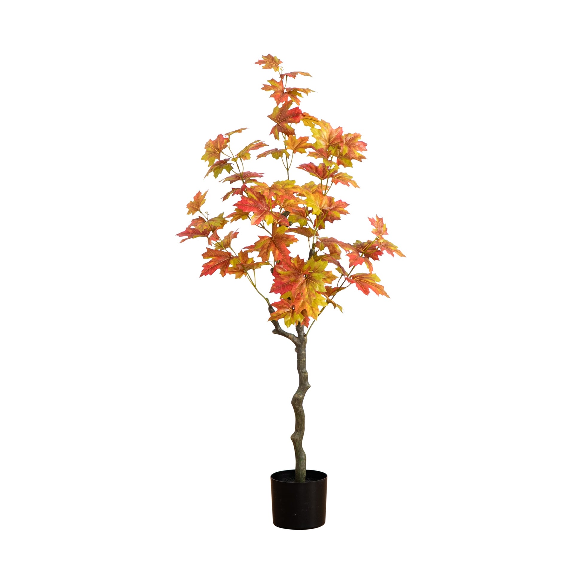 4' Autumn Maple Artificial Fall Tree-Faux Plant-Nautical Decor and Gifts