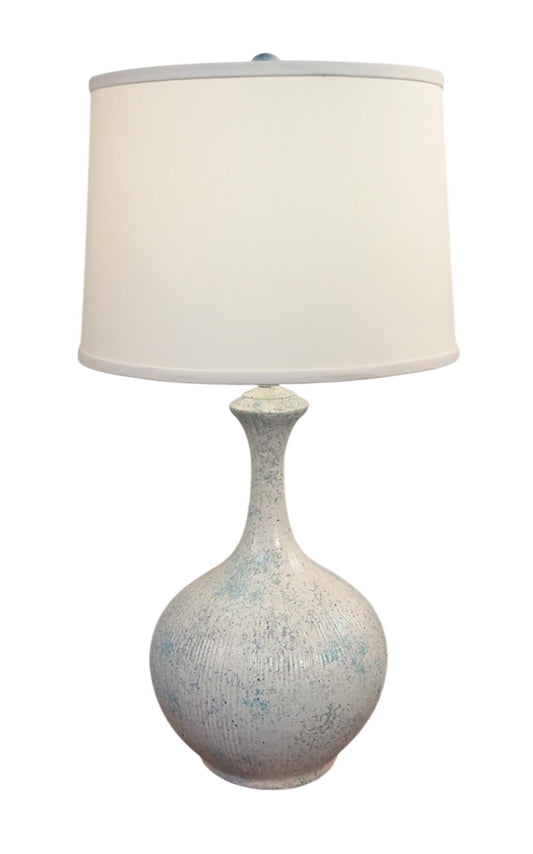 Seaglass Bali Style Table Lamp